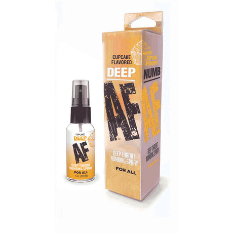 Deep AF - Cupcake - Cupcake Flavoured Deep Throat Spray - 29 ml - Naughty by Nature Adult Store