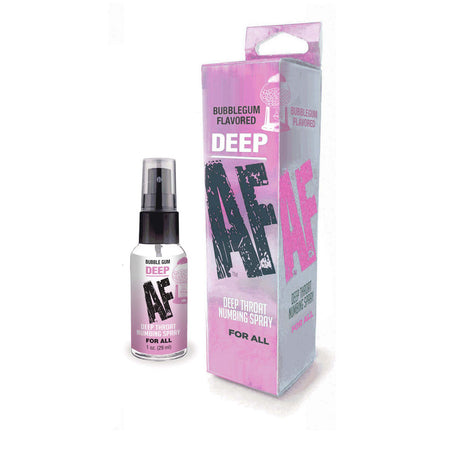 Deep AF - Bubblegum Flavoured Deep Throat Spray - 29 ml - Naughty by Nature Adult Store