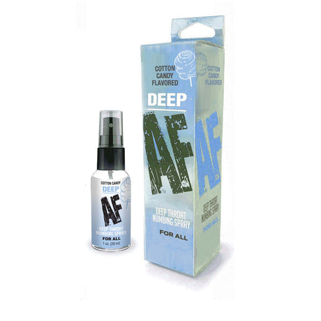 Deep AF - Cotton Candy Flavoured Deep Throat Spray - 29 ml - Naughty by Nature Adult Store