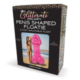 Glitterati - Penis Pool Float - 180 cm Length - Naughty by Nature Adult Store