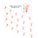 Glitterati - Penis Party String Lights - Naughty by Nature Adult Store