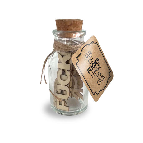 Jar Of Fucks I Have To Give - Naughty by Nature Adult Store