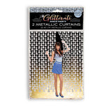 Glitterati - Penis Party Disco Metallic Curtains - Naughty by Nature Adult Store
