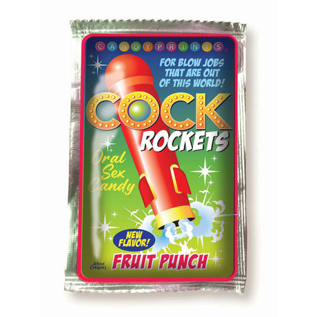Cock Rockets - Fruit Punch Flavoured Oral Sex Candy - Naughty by Nature Adult Store