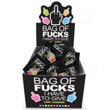 Bag Of Fucks I Have To Give - Display - Counter Display of 100 Mini Packs