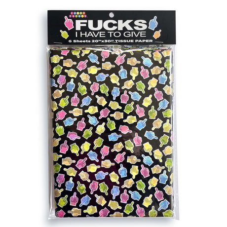 Fucks I Have To Give Tissue Paper Sheets - 6 Pack