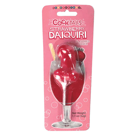 Cocktail Suckers - Strawberry Daquiri - Strawberry Daquiri Flavoured Dicky Lollypop - Naughty by Nature Adult Store