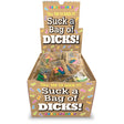 Suck A Bag Of Dicks - Fruit Flavoured Lollies - 100 Party Packs - Naughty by Nature Adult Store