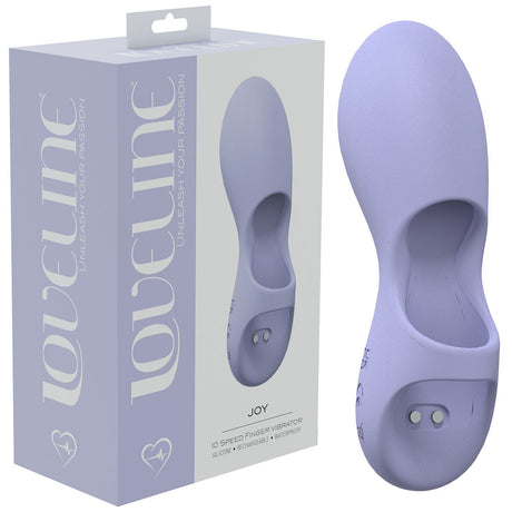 LOVELINE Joy - Lavender - Lavender USB Rechargeable Finger Stimulator - Naughty by Nature Adult Store