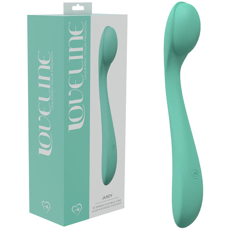 LOVELINE Juicy - Green Vibrator