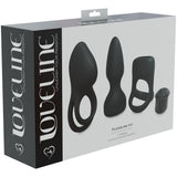 LOVELINE Pleasure Kit - Rechargeable Male Kit - 3 Piece Set