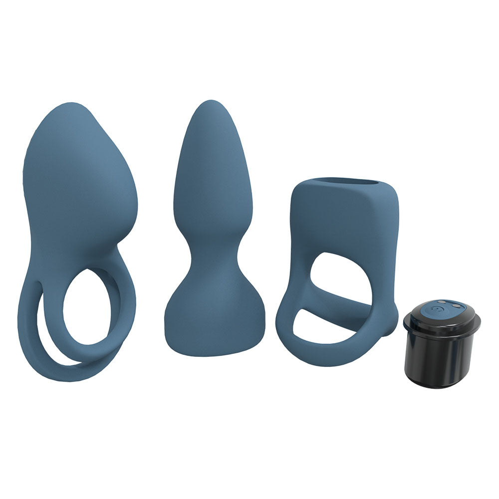LOVELINE Pleasure Kit - Rechargeable Male 3 Piece Set