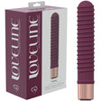 LOVELINE Poise - Burgundy - Burgundy 14.5 cm USB Rechargeable Vibrator - Naughty by Nature Adult Store