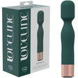LOVELINE Glamour - Green - Green 14.4 cm USB Rechargeable Massage Wand - Naughty by Nature Adult Store