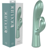 LOVELINE La Perla I - Green - Pearlescent Green 19.2 cm USB Rechargeable Rabbit Vibrator - Naughty by Nature Adult Store