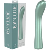 LOVELINE La Perla III - Green - Pearlescent Green 19.2 cm USB Rechargeable Vibrator - Naughty by Nature Adult Store