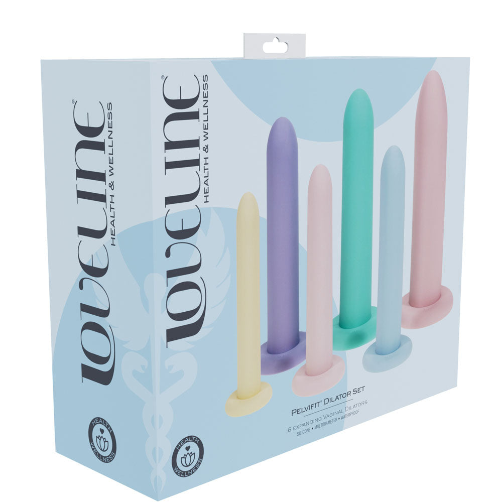 LOVELINE PelviFit Expanding Vaginal Dilator - Set of 6 Sizes