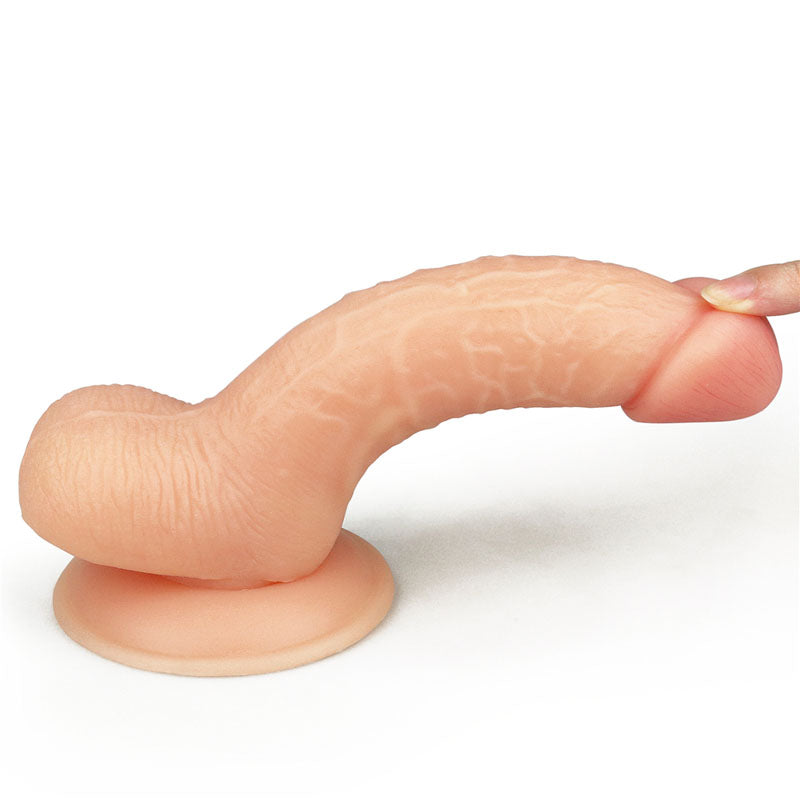 The Ultra Soft Dude - Flesh 17.8 cm (7'') Dong - Naughty by Nature Adult Store