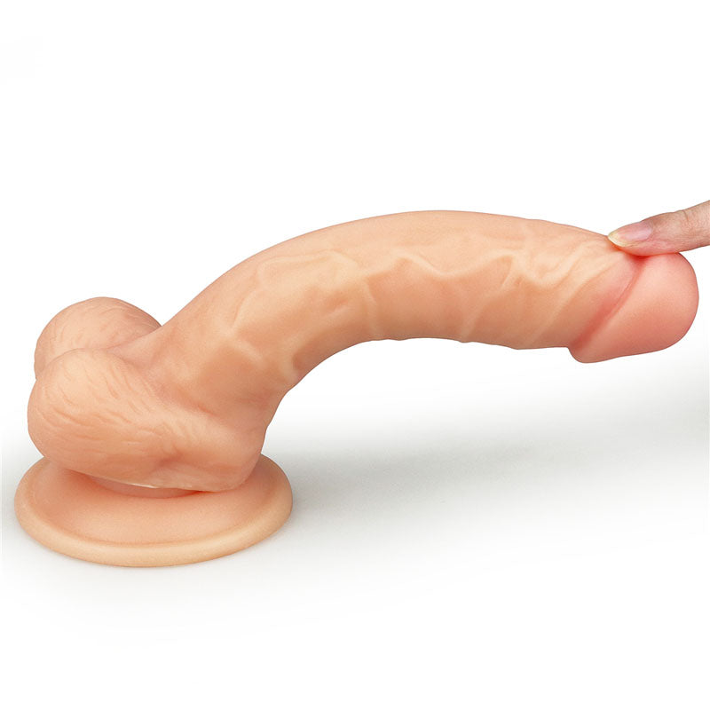 The Ultra Soft Dude - Flesh (8'') Dong - Naughty by Nature Adult Store