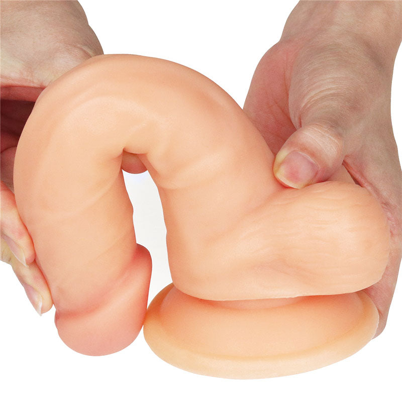 The Ultra Soft Dude - Flesh (8'') Dong - Naughty by Nature Adult Store