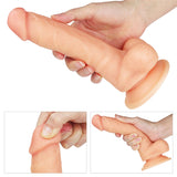 The Ultra Soft Dude - Flesh (8'') Dong - Naughty by Nature Adult Store