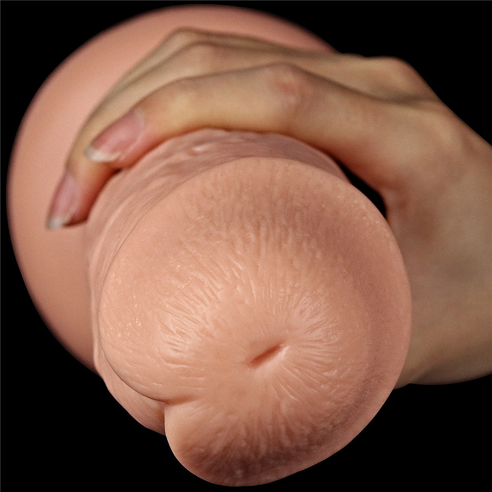 King Size 11'' Realistic Dildo - Flesh 28 cm Dong - Naughty by Nature Adult Store