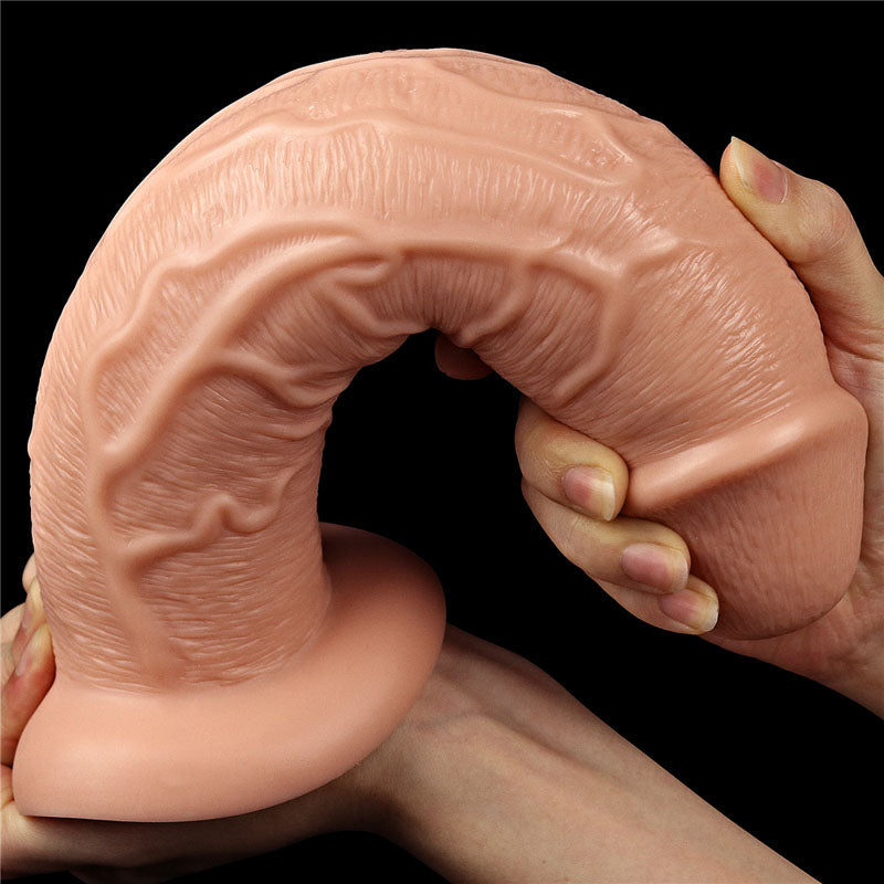 King Size 11'' Realistic Dildo - Flesh 28 cm Dong - Naughty by Nature Adult Store