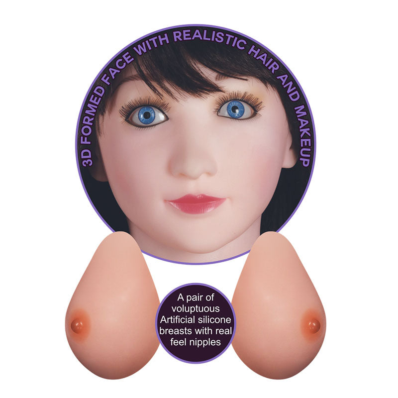 Victoria Horny Boobie Doll - Inflatable Love Doll - Naughty by Nature Adult Store