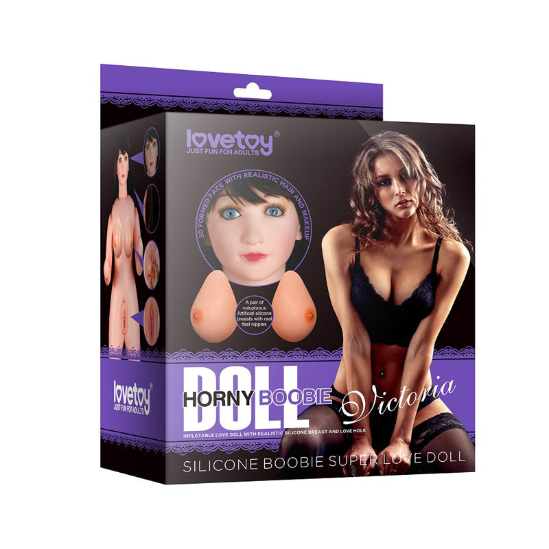 Victoria Horny Boobie Doll - Inflatable Love Doll - Naughty by Nature Adult Store
