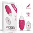 IJOY Rechargeable Remote Control Egg - Pink USB Rechargeable Egg with Remote - Naughty by Nature Adult Store