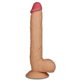 King Size 10'' Realistic Dildo - Flesh 25 cm Dong - Naughty by Nature Adult Store