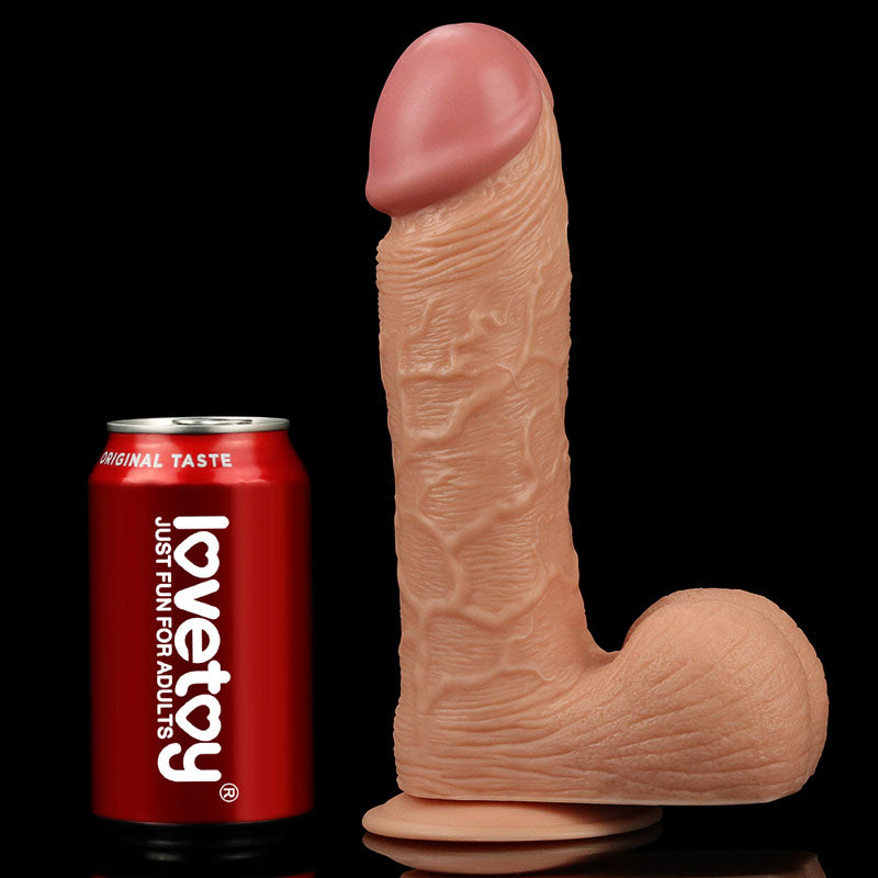 King Size 9'' Realistic Dildo - Flesh Dong - Naughty by Nature Adult Store