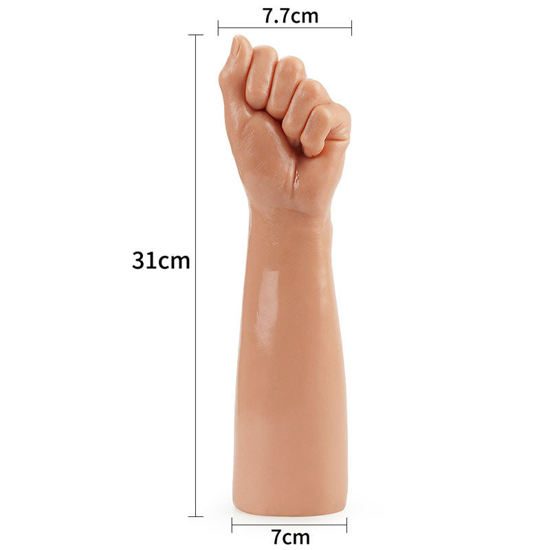 King Sized 12'' Realistic Bitch Fist -  Fist Dildo - Naughty by Nature Adult Store