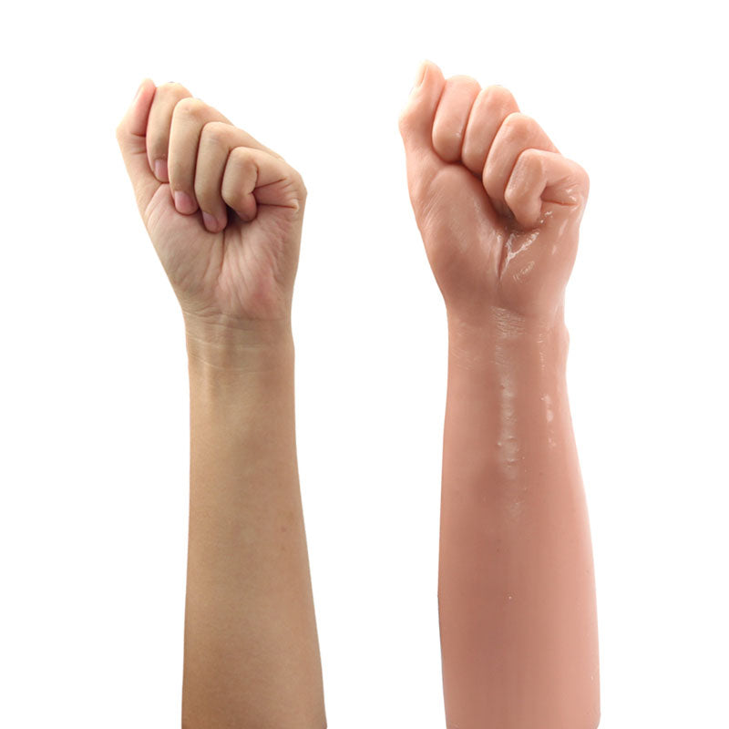 King Sized 12'' Realistic Bitch Fist -  Fist Dildo - Naughty by Nature Adult Store
