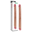 Slim Ultra Double Dildo - Flesh (17'') Double Dong - Naughty by Nature Adult Store