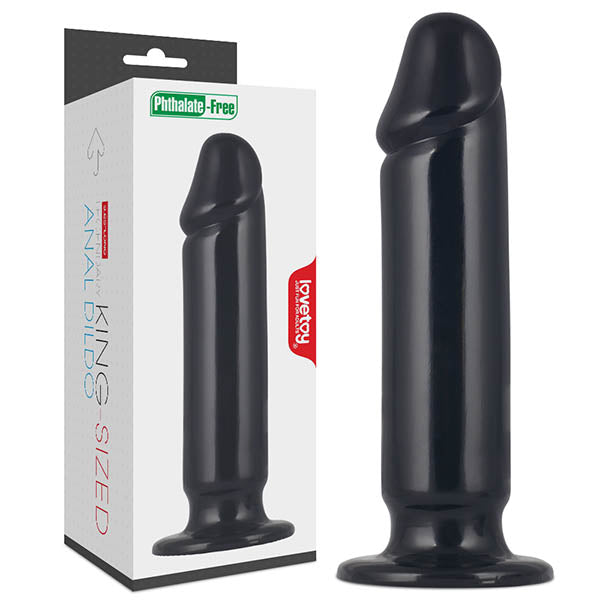 King Sized 9.25'' Anal Dildo - Black Mega Anal Dong - Naughty by Nature Adult Store
