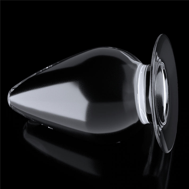 Flawless Clear Anal Plug 4.5'' - Clear - Naughty by Nature Adult Store