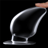 Flawless Clear Anal Plug 4.5'' - Clear - Naughty by Nature Adult Store
