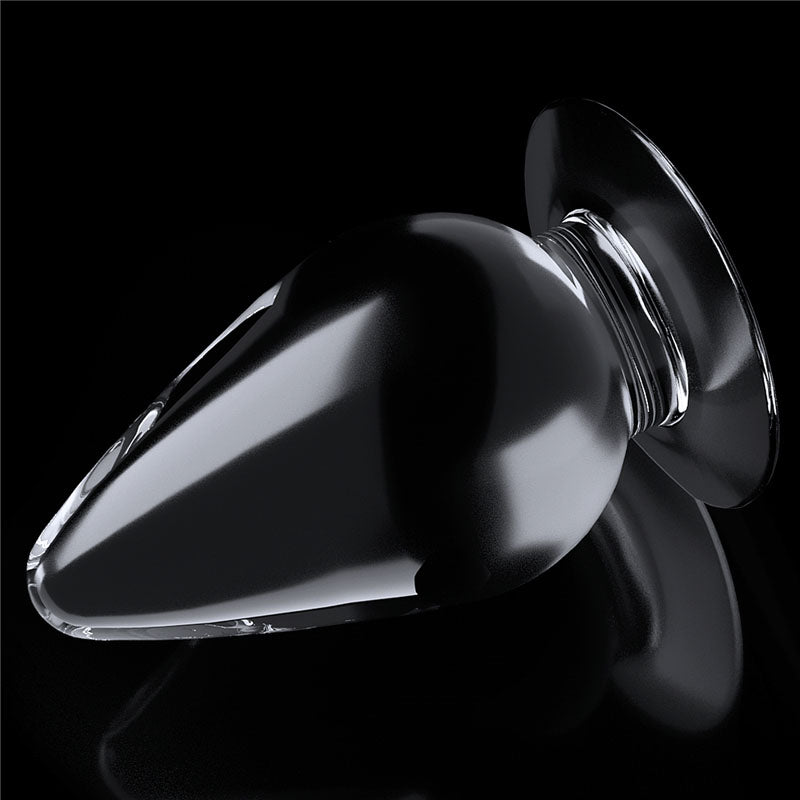 Flawless Clear Anal Plug 4.5'' - Clear - Naughty by Nature Adult Store