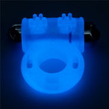 Lumino Play Vibrating Penis Ring - Glow in the Dark