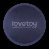 Aerosx 7.5 Inch Dual Density Inflatable Dildo - Gold/Blue 24 cm