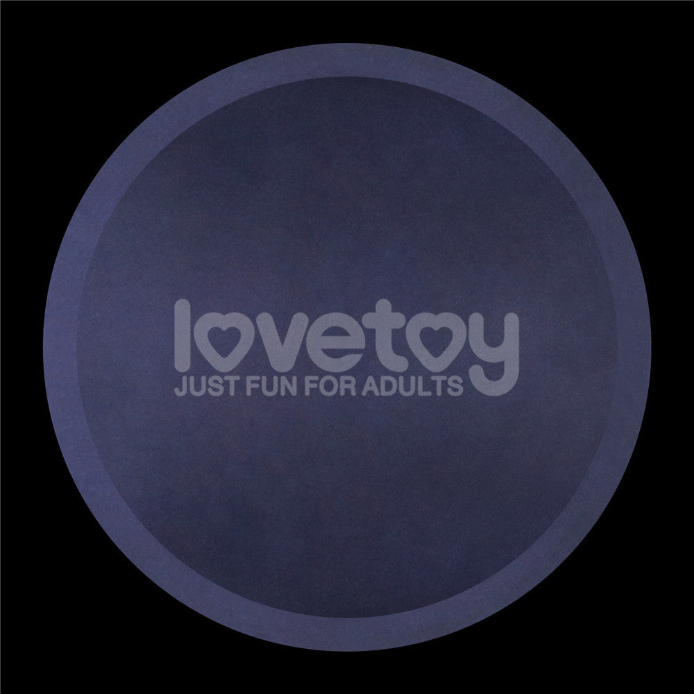 Aerosx 10 Inch Dual Density Inflatable Dildo Gold Blue 33 Cm Inflatable Fantasy Experience