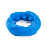 Pinnacle Pro Ridge Bump Stretcher - Blue Cock Ring - Naughty by Nature Adult Store