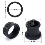 Pinnacle Pro Twin Grip Enhancer - Black Cock & Balls Ring