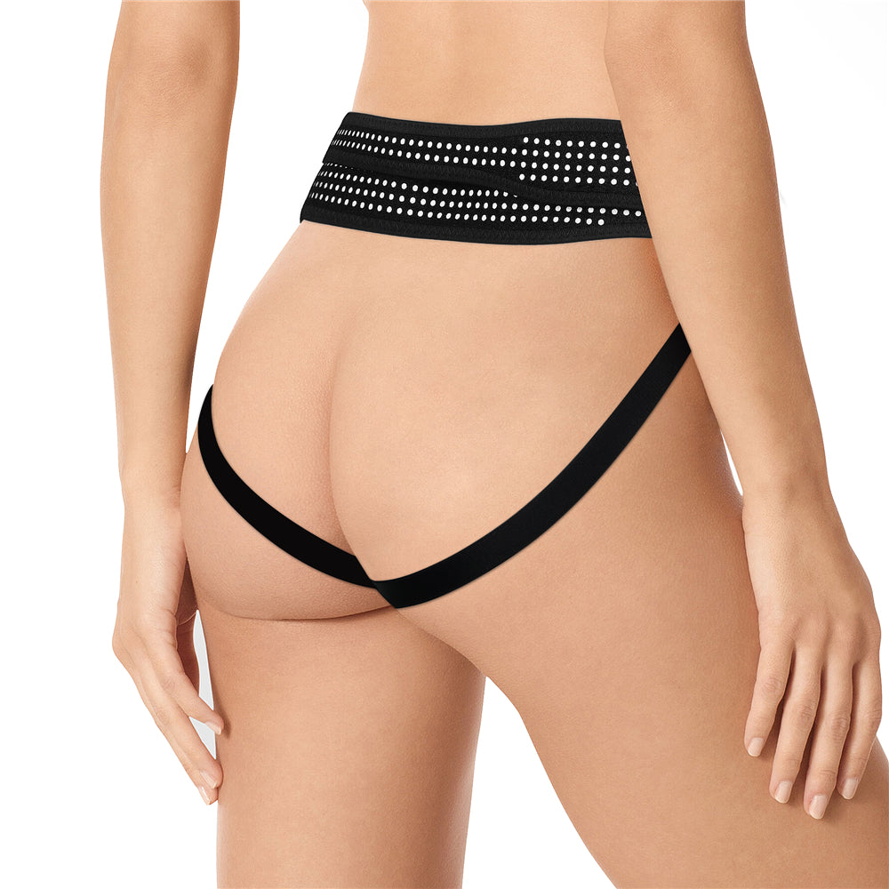 Ingen Easy Strap-On Harness - Black Adjustable (No Probe Included) - Naughty by Nature Adult Store