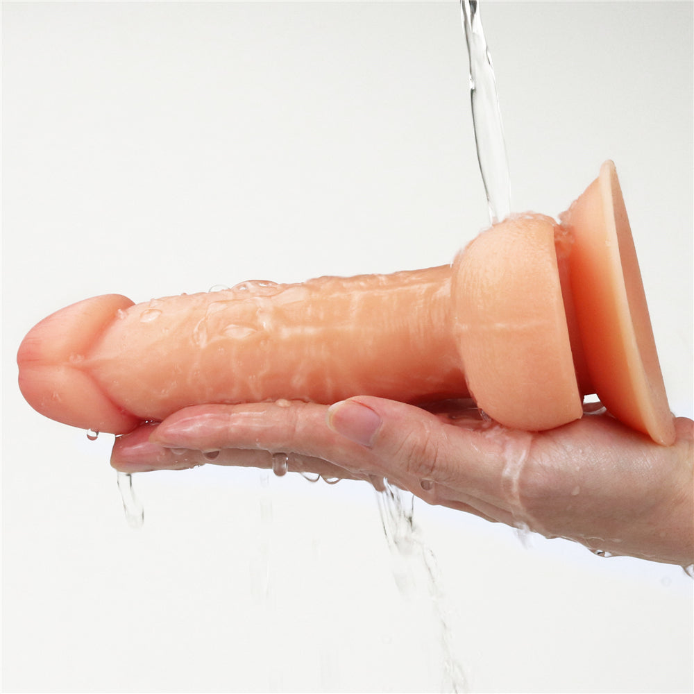Ingen Vibrating Easy Strap-On Set - Flesh (7'') - Naughty by Nature Adult Store