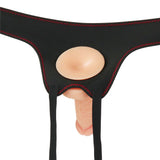 Ingen Vibrating Easy Strap-On Set - Flesh (7'') - Naughty by Nature Adult Store