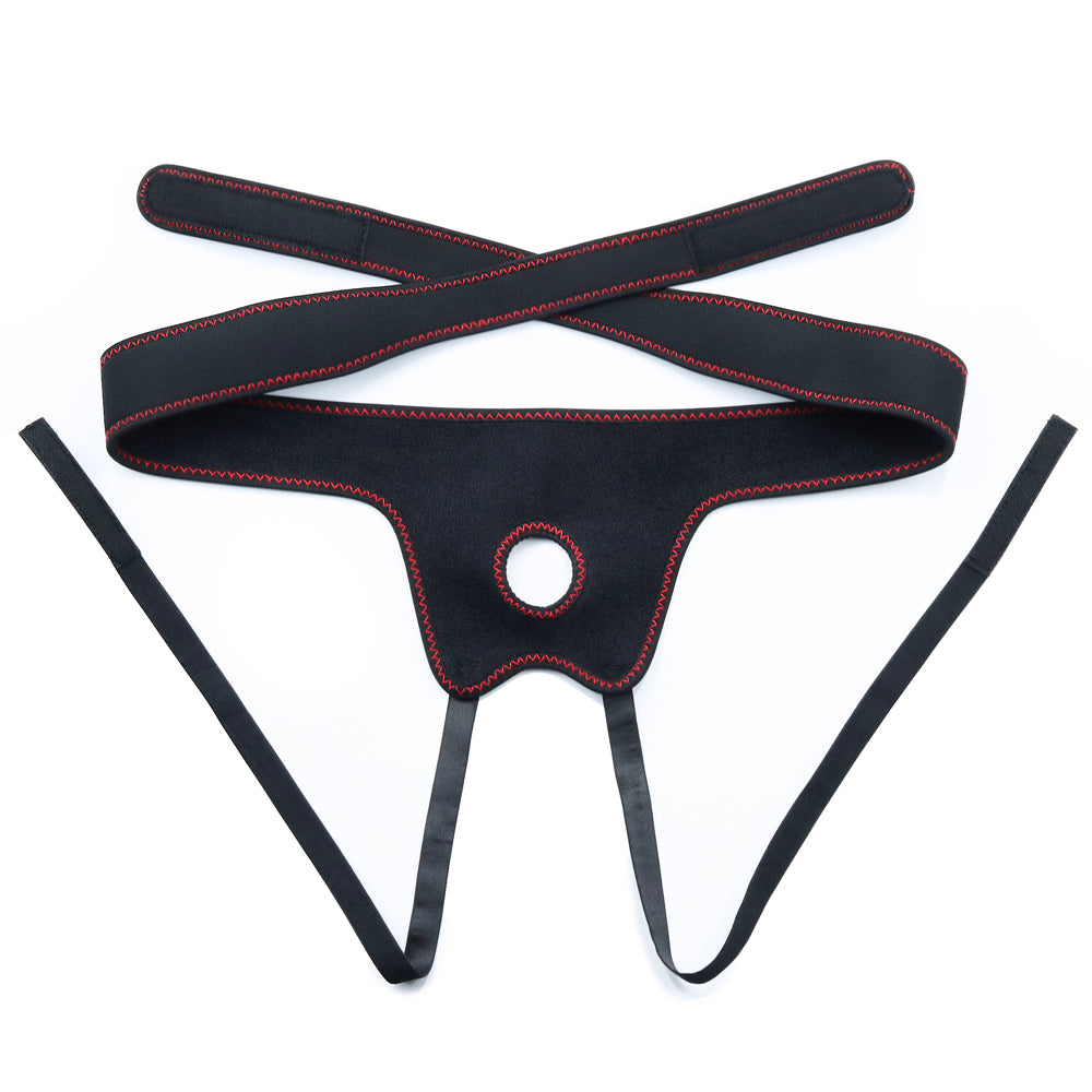 Ingen Vibrating Easy Strap-On Set - Flesh (7'') - Naughty by Nature Adult Store