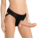 Ingen Vibrating Easy Strap-On Set - Flesh (8.5'') - Naughty by Nature Adult Store