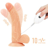 Ingen Vibrating Easy Strap-On Set - Flesh (8.5'') - Naughty by Nature Adult Store